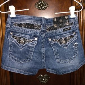 Miss Me Shorts Sz 14